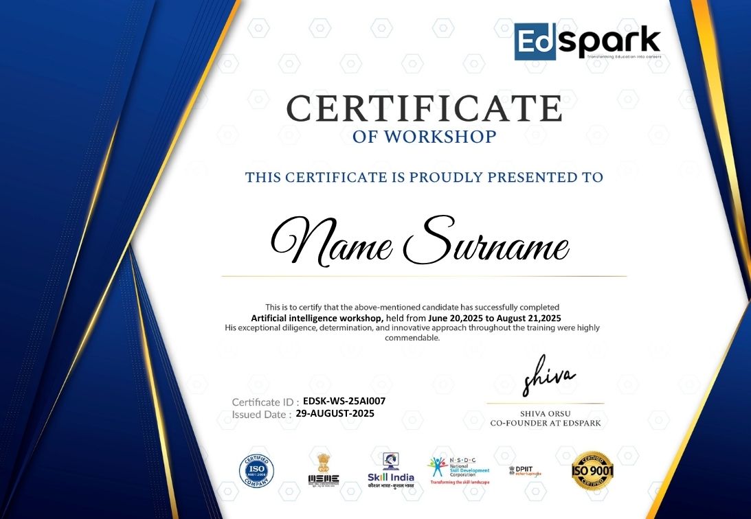 Certificate 1