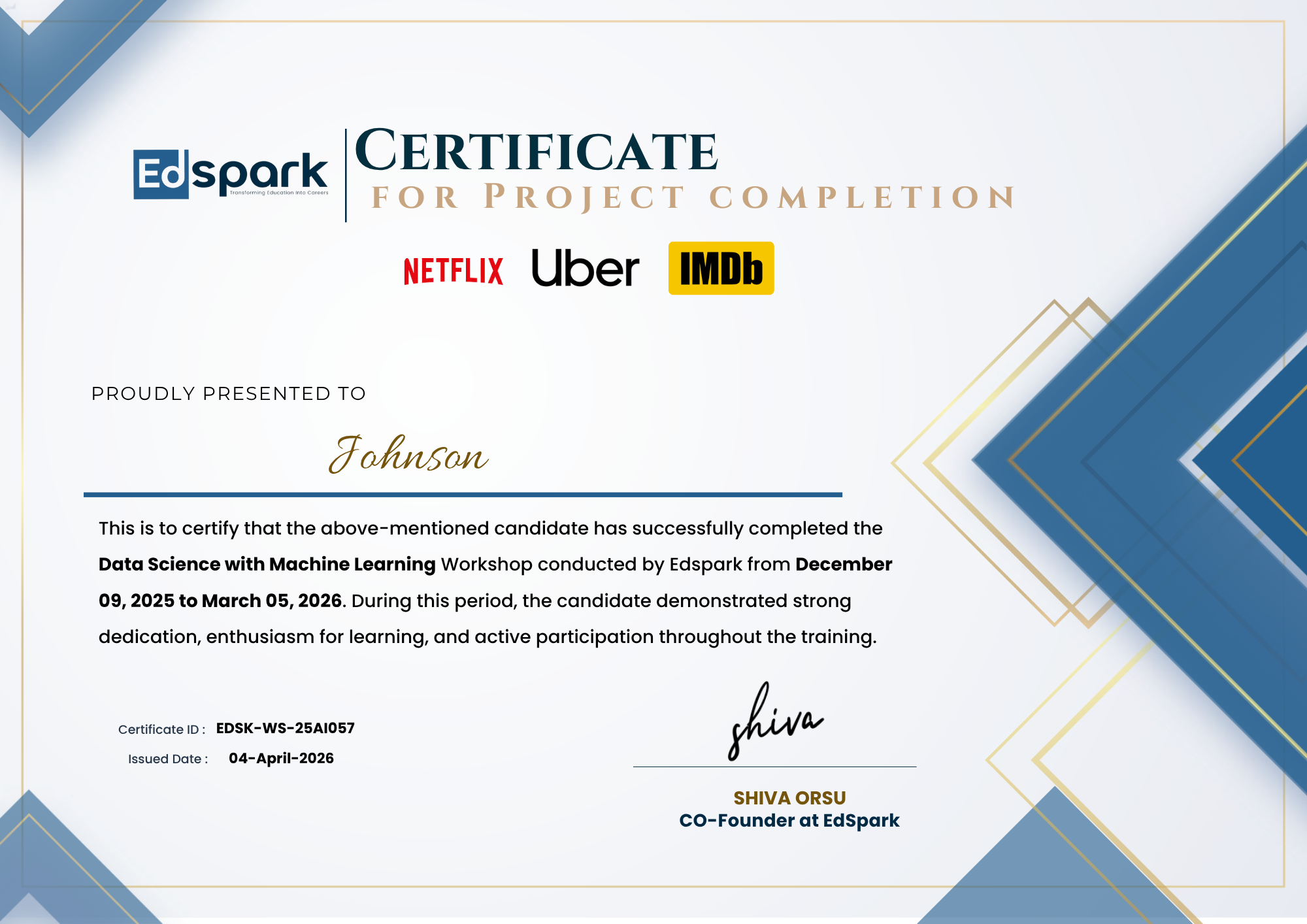 Certificate 2